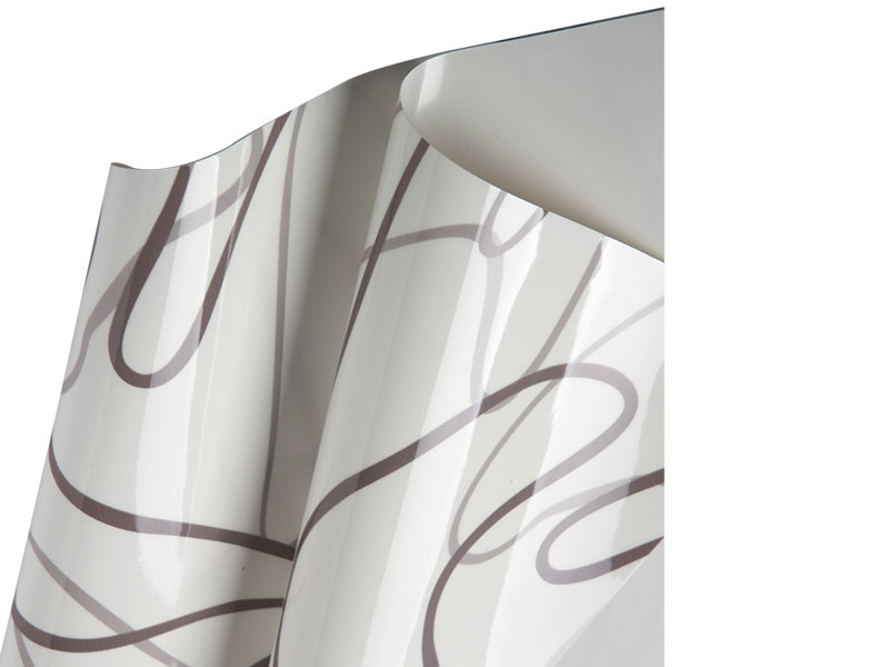 Putih Dipoles PVC Ceiling Film-10