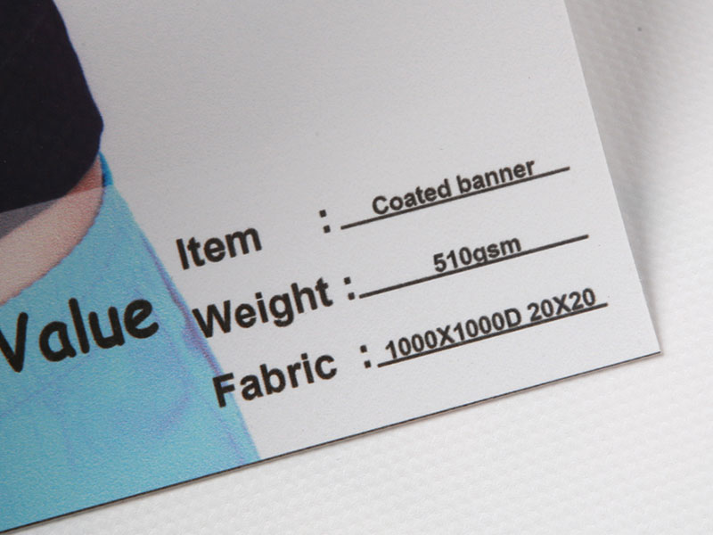 Blockout PVC Matte Frontlit Dilapisi Banner 510gsm