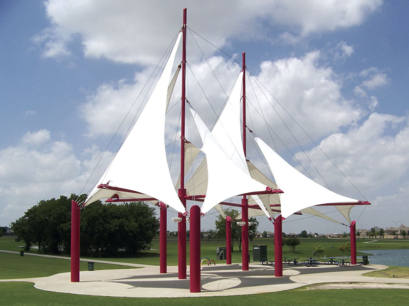 1300GSM 1500D30X32 Struktur Membran Kekuatan Tinggi Kain Poliester Dilapisi PVC