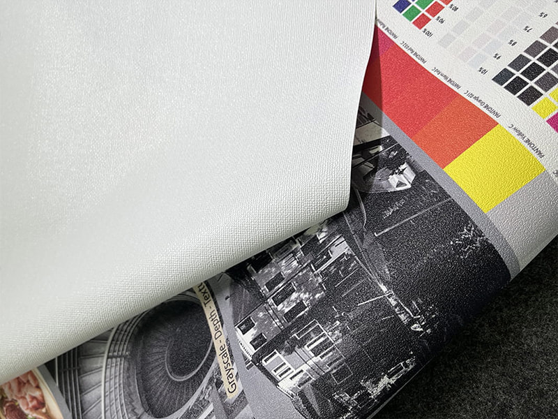 Film Substrat Printable Putih Buram Untuk Pencetakan Pelarut