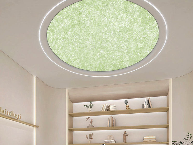 Film lembut langit-langit cetakan seni Film lembut langit-langit cetakan seni