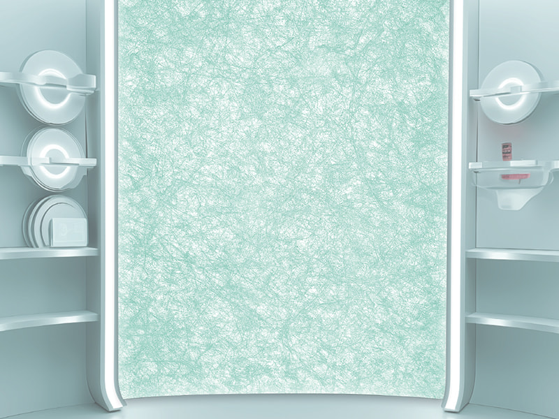 Film lembut langit-langit cetakan seni Film lembut langit-langit cetakan seni